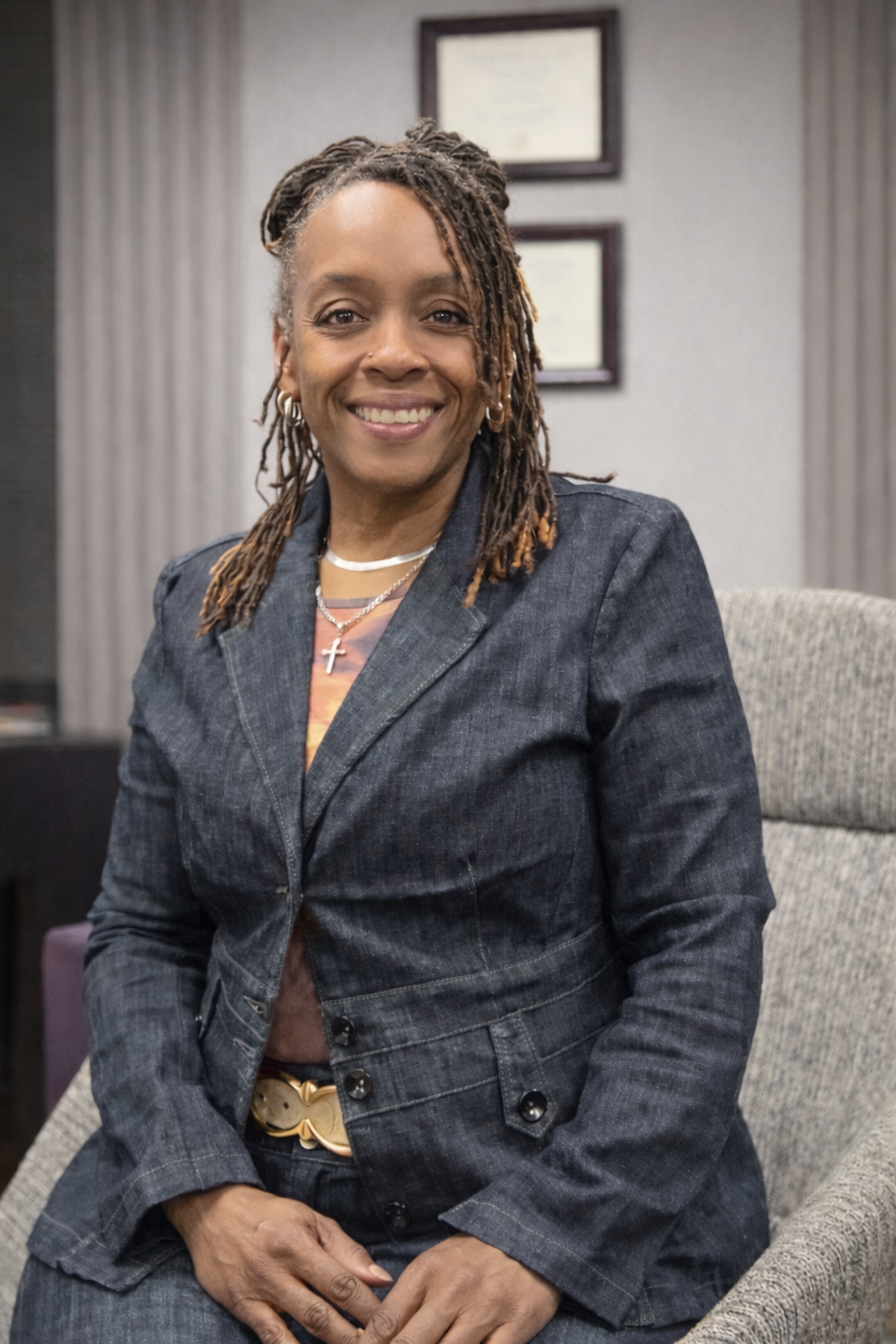 Warm smile in a modern office (1)